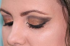 woman with makeup